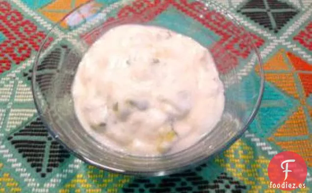 Aderezo de Yogur y Pepino