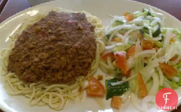 Ensalada de Espaguetis