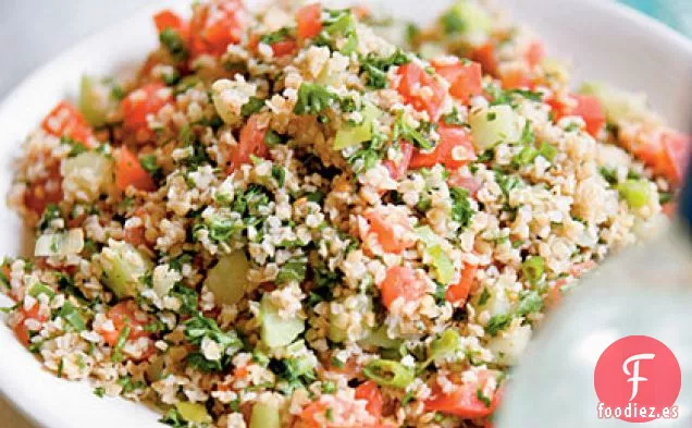 Ensalada de Bulgur, Menta y Perejil