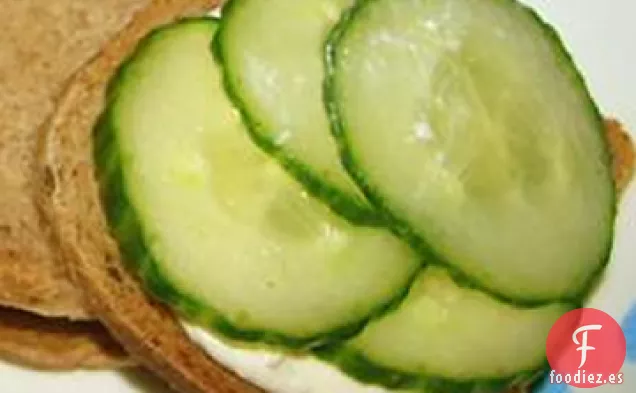 Sándwiches de Pepino para Fiestas