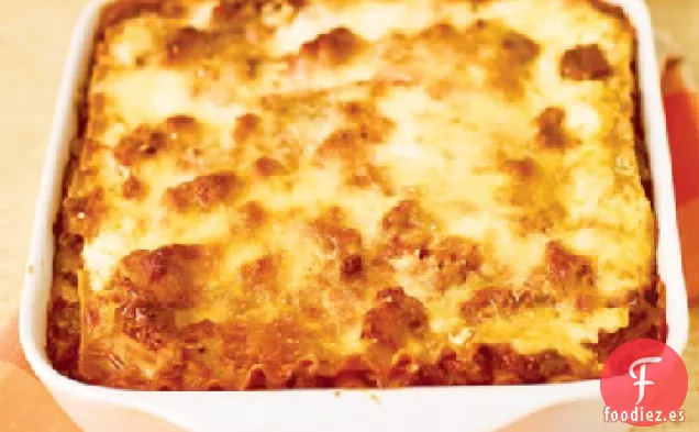 Lasaña de Carne Más Saludable