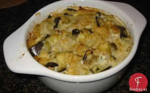 Salteado de Berenjena y Tofu