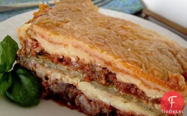 Receta fácil de Berenjena Mozzarella Marinara Hornear