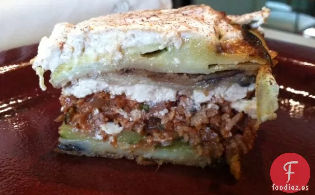 Moussaka (Vegano o Vegetariano, Tú Eliges.)
