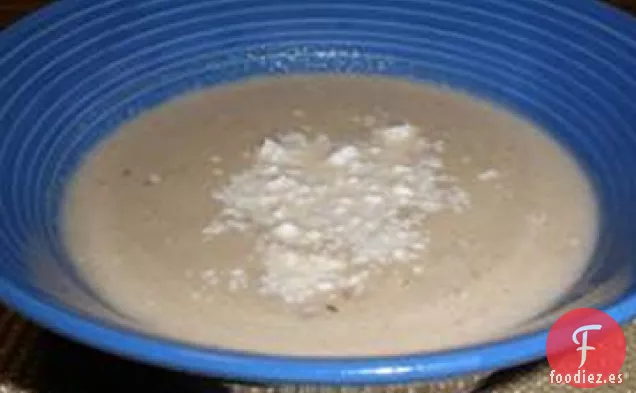Sopa de Berenjena Asada Rica y Cremosa