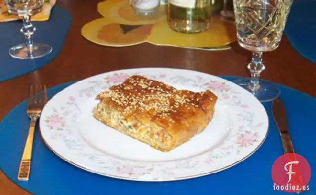 Melitzanopita (Pastel Griego Con Berenjena)