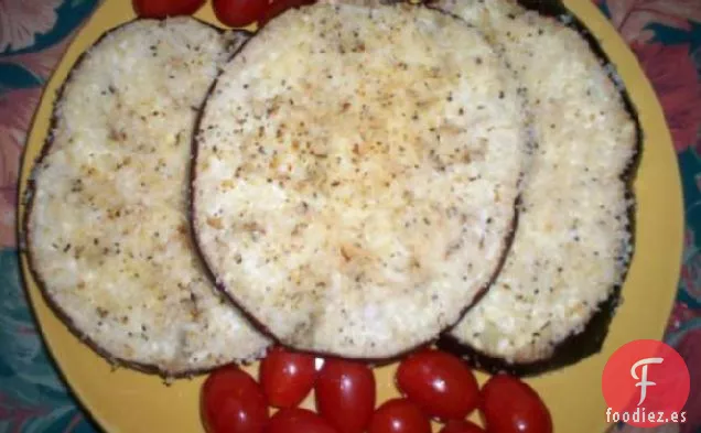 Berenjena Empanada de Panko Al Horno