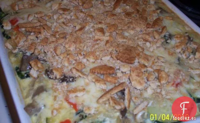 Cazuela de Berenjena con Queso Fácil (3 Puntos Ww)