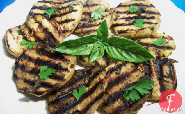 Berenjena al horno de Martha Stewart (Berenjena) Parmesano