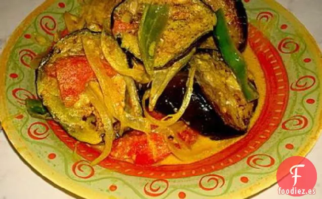 Berenjena al curry (2)