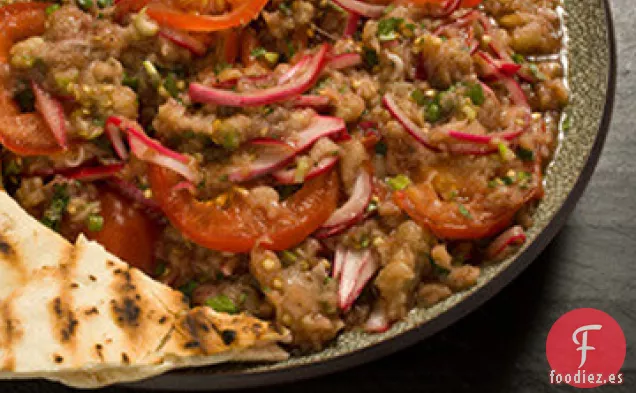 Receta de Ensalada de Berenjena Carbonizada