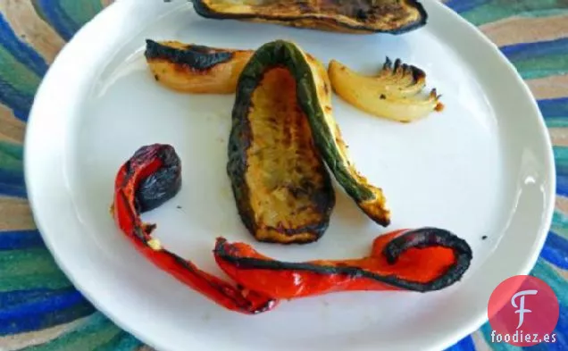 Verduras a la Parrilla con Limón y Pimienta