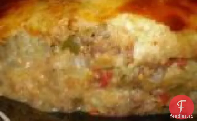 Cazuela de Carne de res y Berenjena