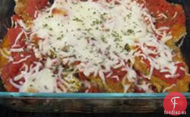 Parmesano de Berenjena Rápida