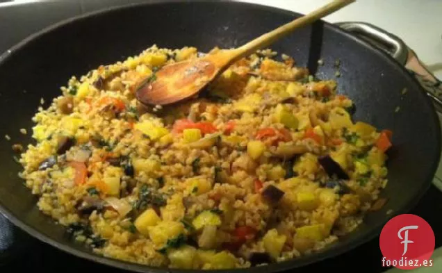 Bulgur de Calabacín y Berenjena