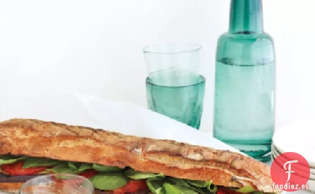 Sándwich de Berenjena a la Parrilla