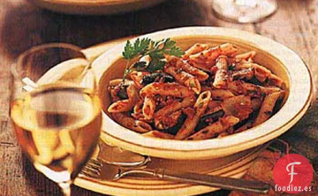 Pasta con Salsa de Verduras Provenzales Asadas