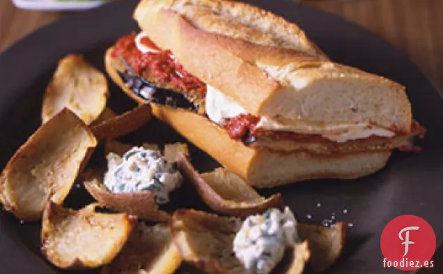 Heros de Berenjena y Parmesano