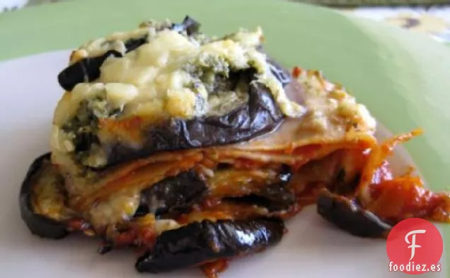 Lasaña de Berenjena Vegetariana