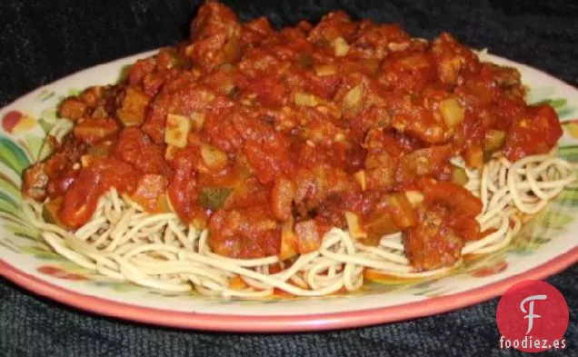 Salsa de Espaguetis con especias de Bek