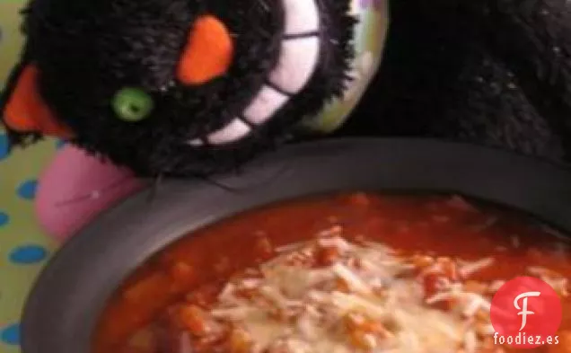 Sopa Vegetariana de Berenjena