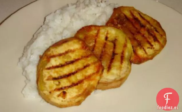 Berenjenas en Salsa Picante de Miel