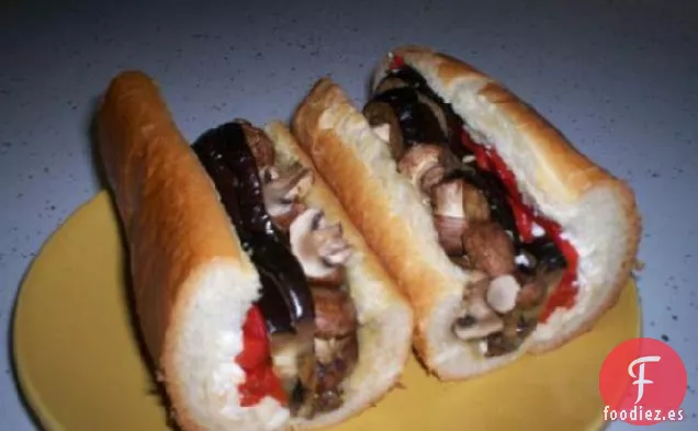Sándwich de Verduras Asadas