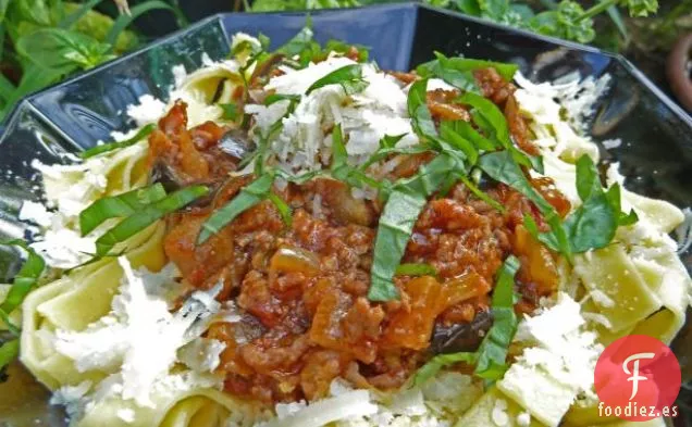 Parmesano de Pollo y Berenjena