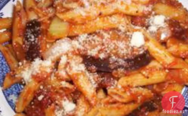Penne con Berenjena
