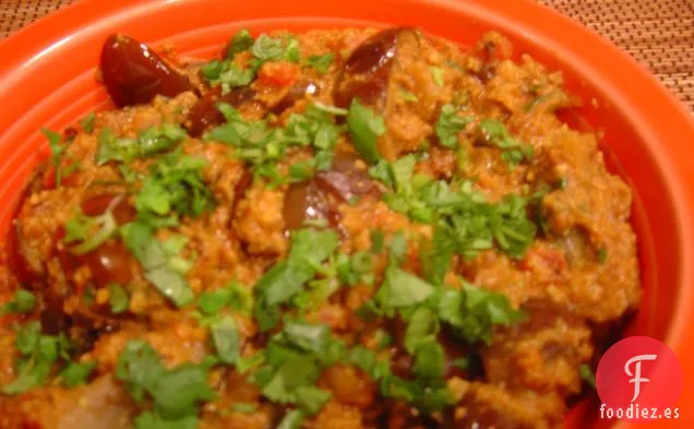 Curry de Berenjena del Sur de la India