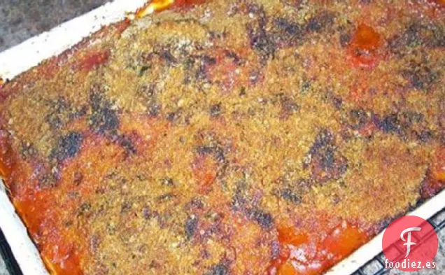 Berenjena a la Parrilla Romano
