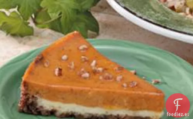Tarta de Queso de Nuez de Calabaza