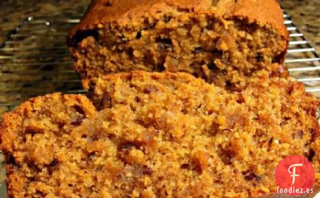Pan de Calabaza con Crema Agria