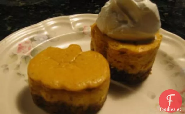 tarta de calabaza con corteza de jengibre