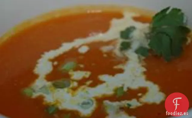 Sopa de Calabaza de la Manera Fácil