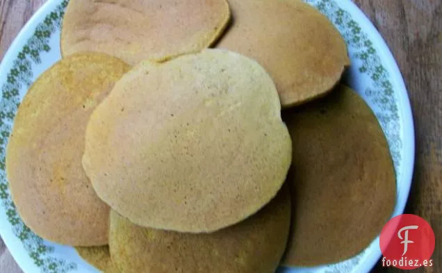 ¡El Mejor Bien para Ti, Panqueques de Calabaza de Trigo Integral!