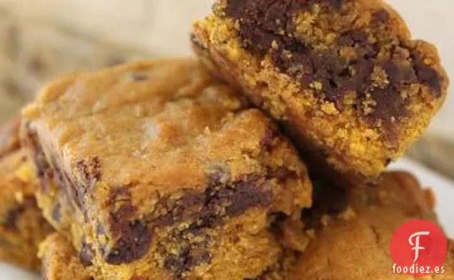 Barras de Calabaza con Chispas de Chocolate