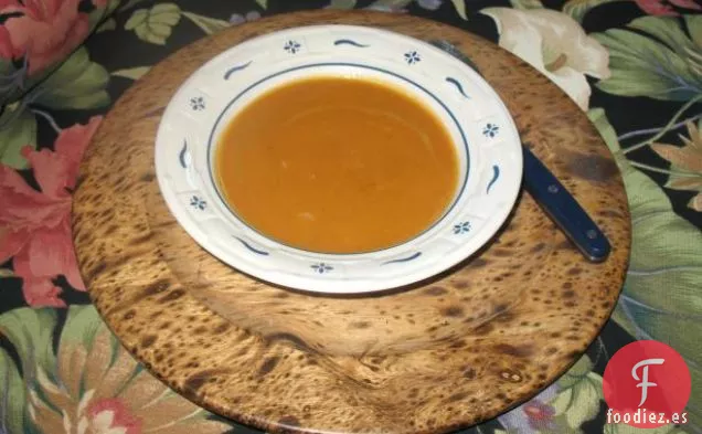 Sopa de Calabaza Fácil