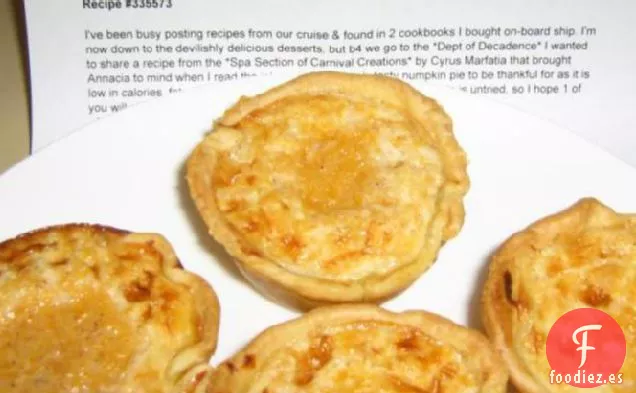 Pastel de Calabaza-Inspiración de Spa de Carnaval