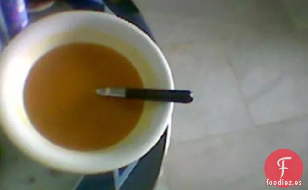 Sopa de Calabaza Asada y Batata