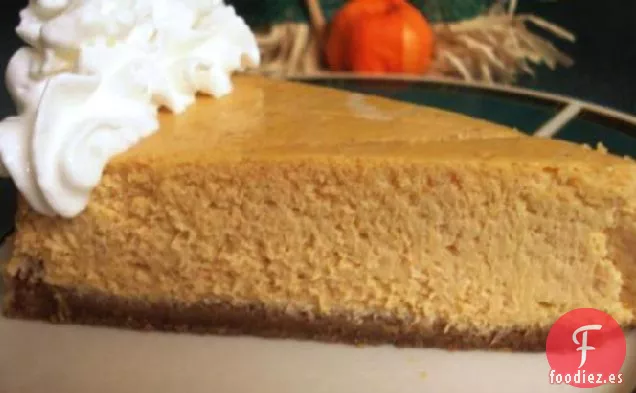 Tarta de Queso de Calabaza de Cosecha