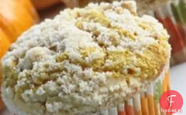 Muffins de Calabaza Rellenos de Queso Crema