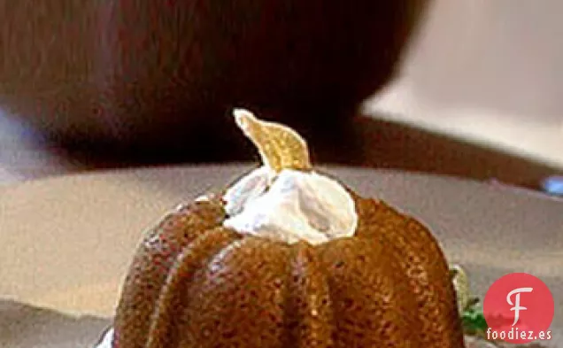 Pasteles de Pudín de Calabaza y Jengibre