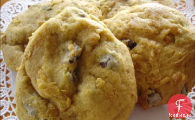 Galletas con Chispas de Chocolate y Calabaza