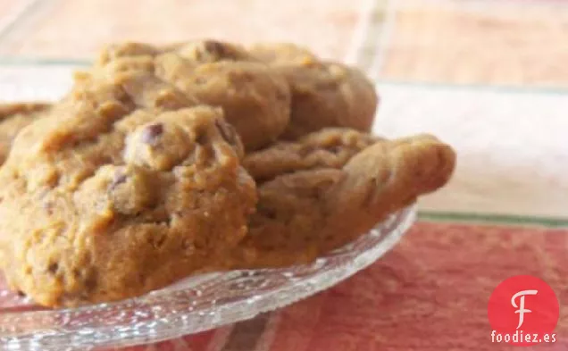 Galletas con Chispas de Chocolate y Calabaza