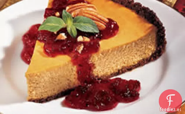 Arándano Cheesecake De Calabaza