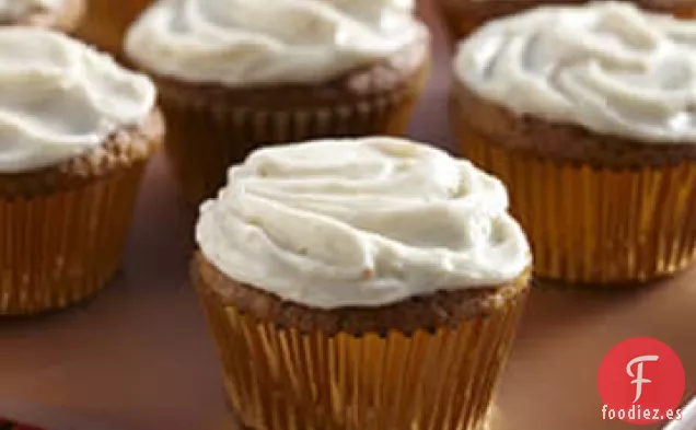 Cupcakes de Calabaza de Cosecha