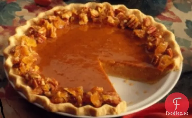 Pastel de Calabaza con Melaza y Especias