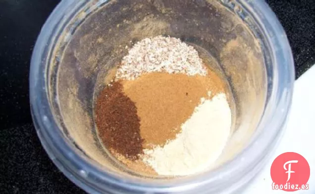 Sustitución de Especias para Pastel de Calabaza