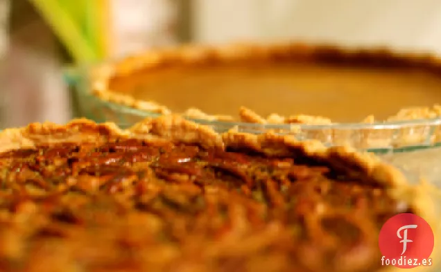 Pastel de Capa de Nueces de Calabaza